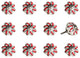 Knob-It Home Decor Classic Cabinet and Drawer Knobs, 12-Piece