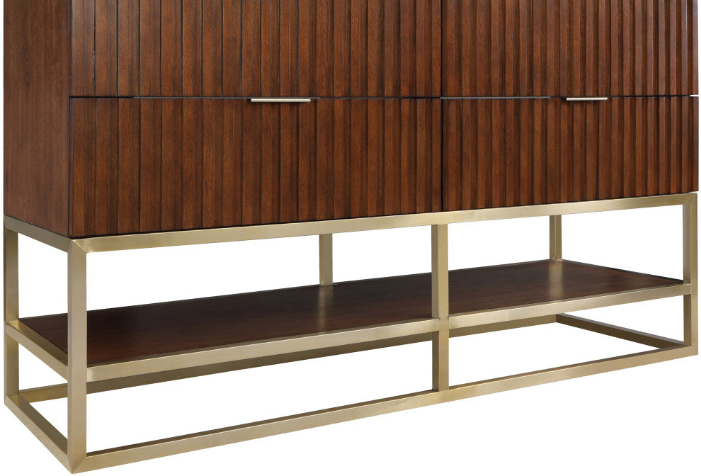 Monad Bathroom Vanity, Walnut, 60" Wide