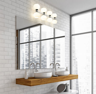 Z-LITE 8-Light Vanity, Chrome