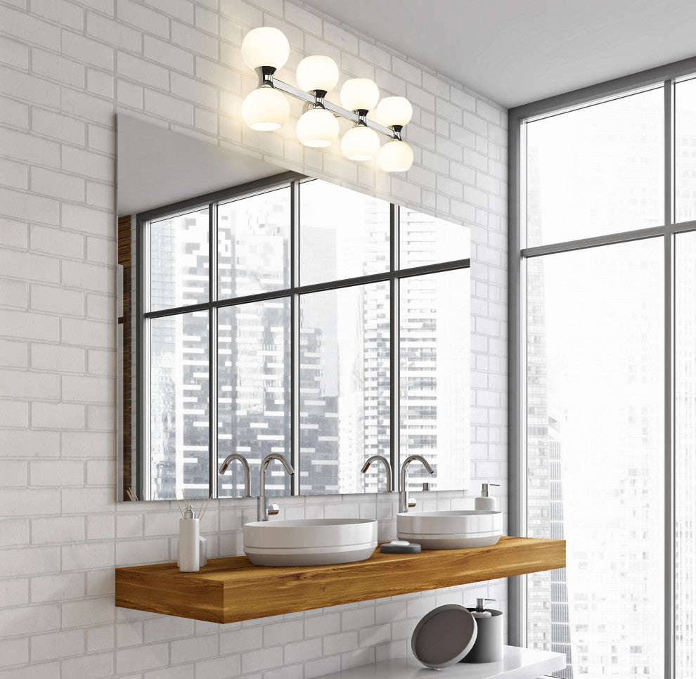 Z-LITE 8-Light Vanity, Chrome