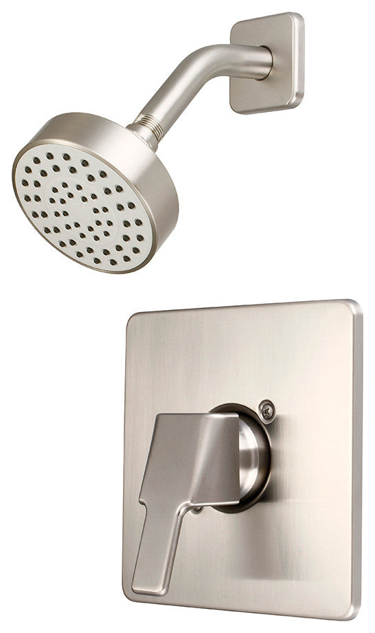 i3 Single Handle Shower Trim Set, Brushed Nickel