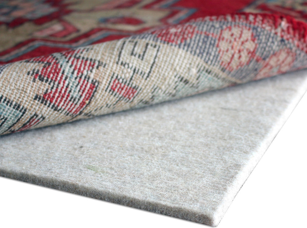 RugPadUSA, Eco-Plush, 8' Round, 1/4" Thick, 100% Felt Rug Pad