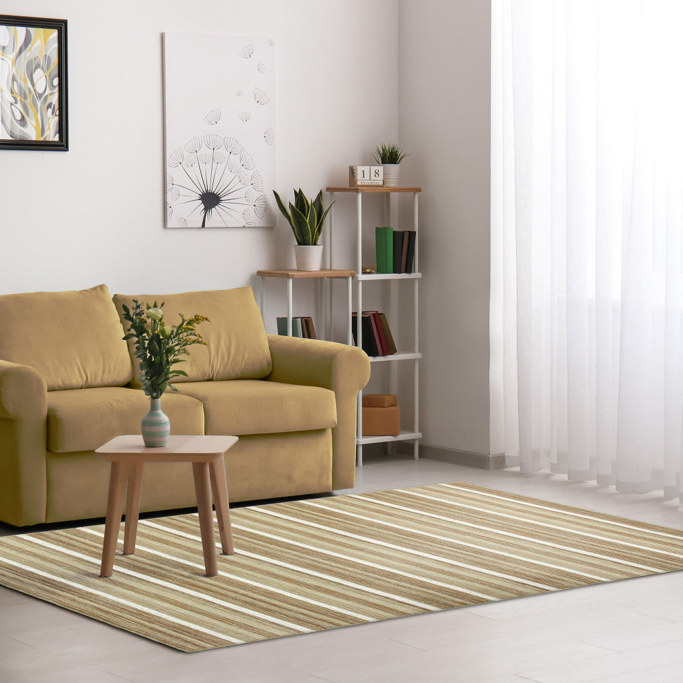 Aruba Faded Stripe Indoor Rug Sisal 8'3"x11'6"
