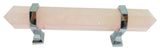 Rose Quartz Drawer Pull 6" Closet Pull , Chrome
