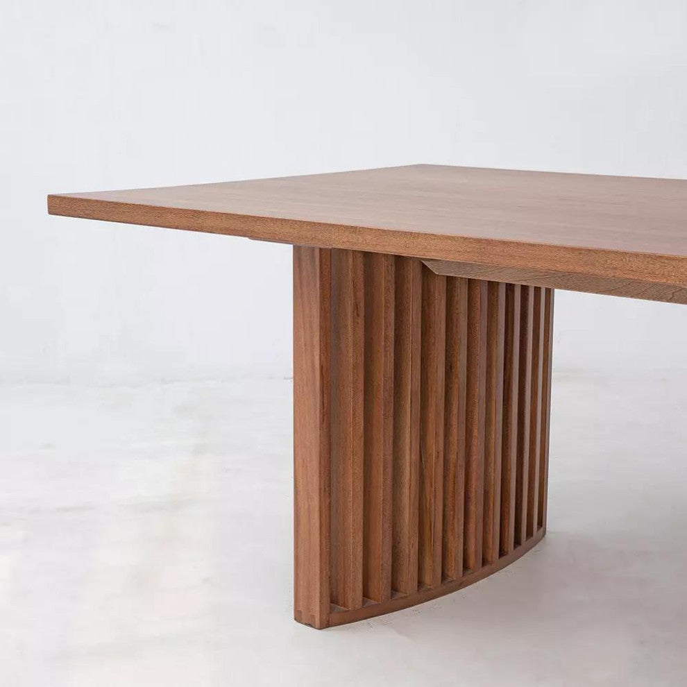 Zither 118" Dining Table, Ginger