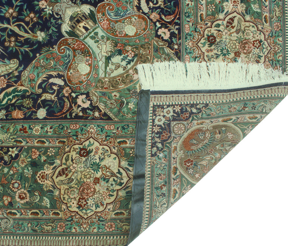 Heirloom Behroz Blue/Green Rug, 9'0x11'9
