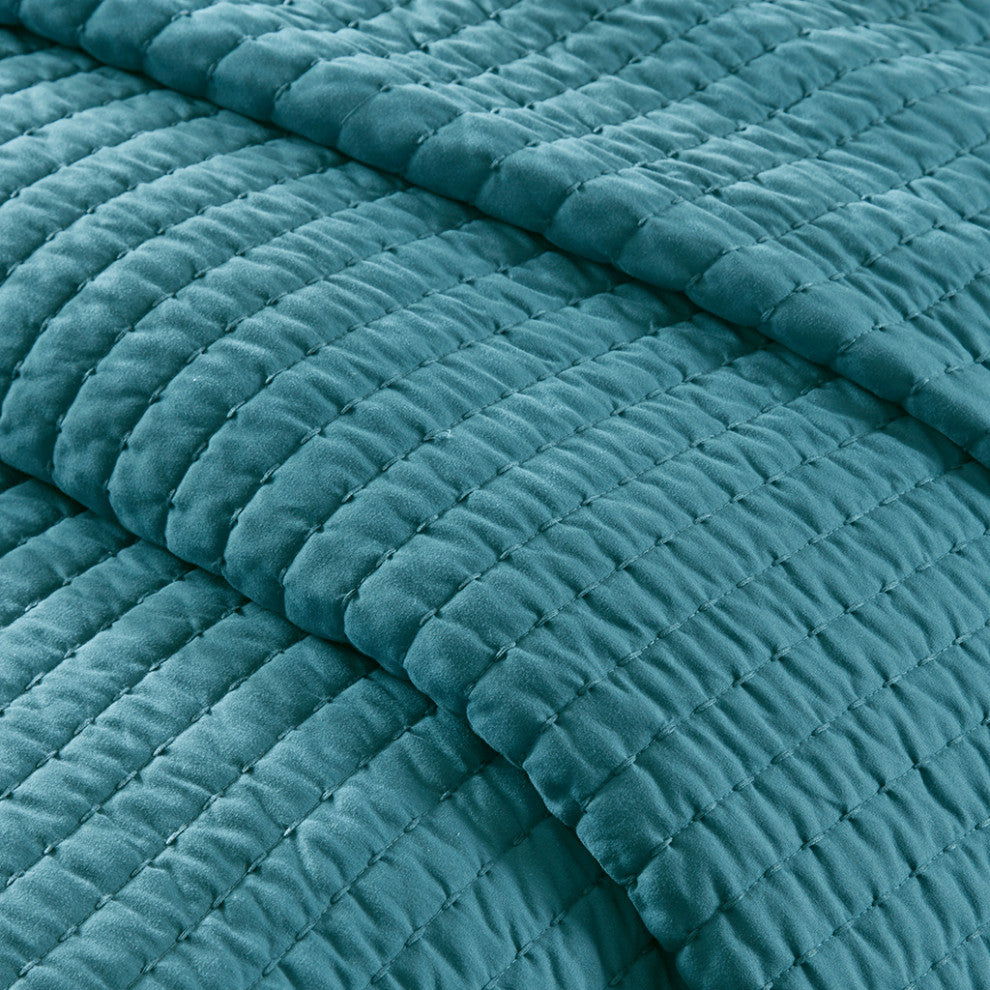 Madison Park Keaton 3 Piece Quilt Set