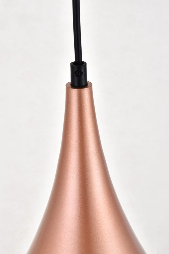 Nicholas 3-Light Honey Gold Pendant