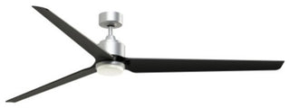 Fanimation TriAire Custom-KIT-84-LK TriAire Custom 84" 3 Blade - Silver / Black