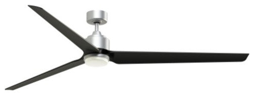 Fanimation TriAire Custom-KIT-84-LK TriAire Custom 84" 3 Blade - Silver / Black