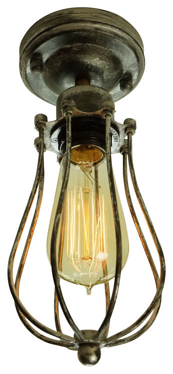 Industrial Flush Mount 1-Light