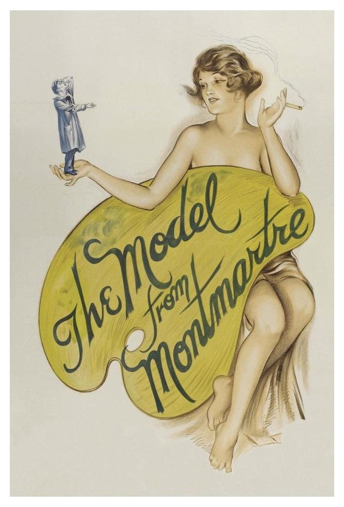 "Vintage Film Posters: Model from Montmartre" Paper Print, 14"x20"