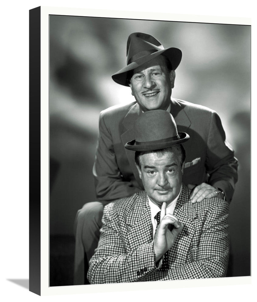 "Abbott & Costello - Promotional Still" Canvas Giclee, 17"x22"