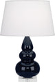 Robert Abbey RA-MB33X 1-Light Accent Lamp, Small Triple Gourd