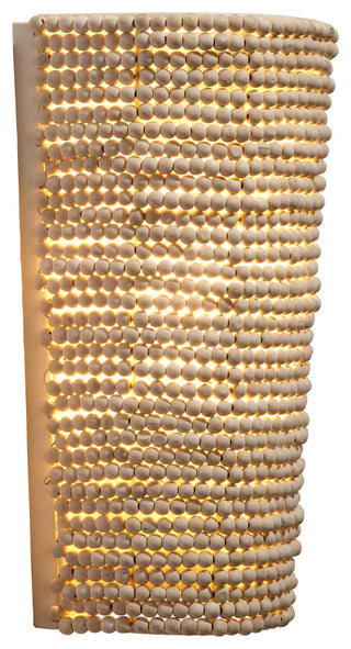 Seawall Beaded Cone Sconce