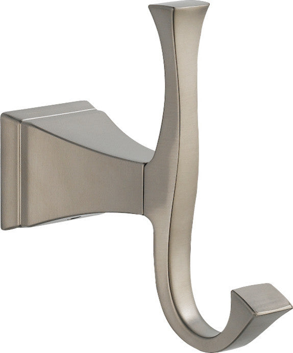 Delta Dryden Double Robe Hook, Stainless, 75135-SS