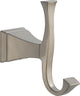 Delta Dryden Double Robe Hook, Stainless, 75135-SS