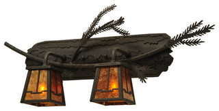 25W Pine Branch Valley View 2 LT Vanity Light
