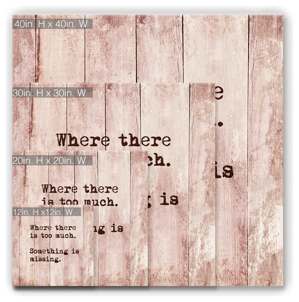 Ready2HangArt Inspirational 'Proverb' Wrapped Canvas Wall Art