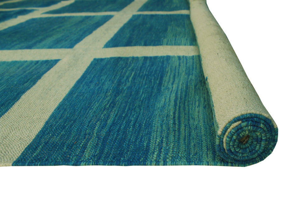 Winchester Kilim Gowon Blue Rug