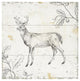 "Wild and Beautiful VI" Digital Paper Print by Daphne Brissonnet, 32"x32"