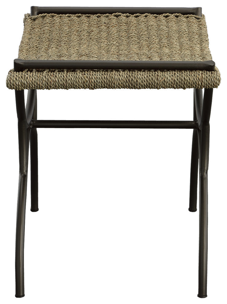 Uttermost Playa Seagrass Small bench