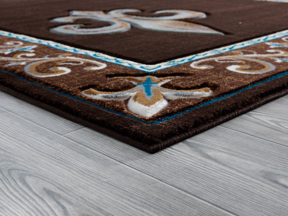 United Weavers Bristol Lilium Brown Mat Rug 2'7x4'2