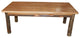 Hickory Solid Wood Coffee Table, Rustic Hickory