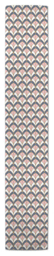 Art Deco Bright 16x72 Poly Twill Table Runner