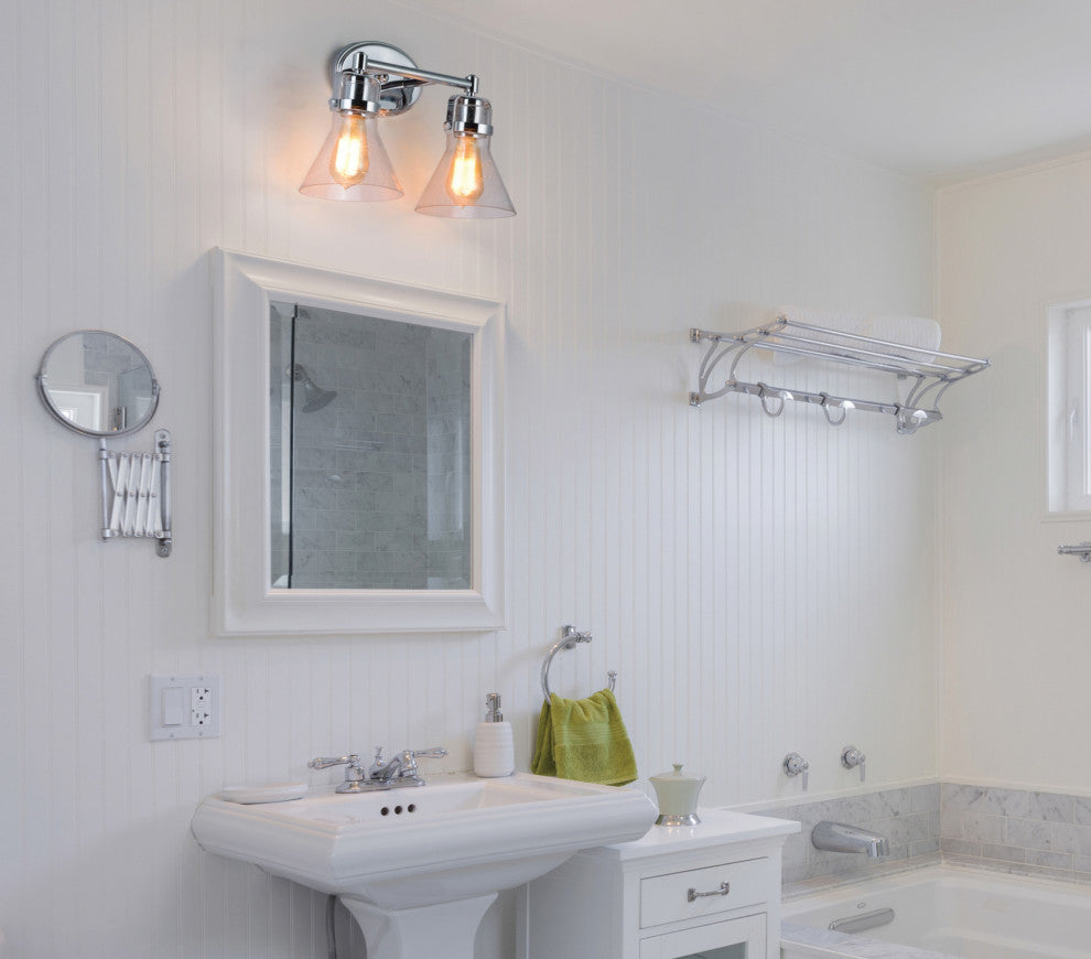 Maxim 26112 Seafarer 15" Seedy Glass Bathroom Light - Oil Rubbed Bronze