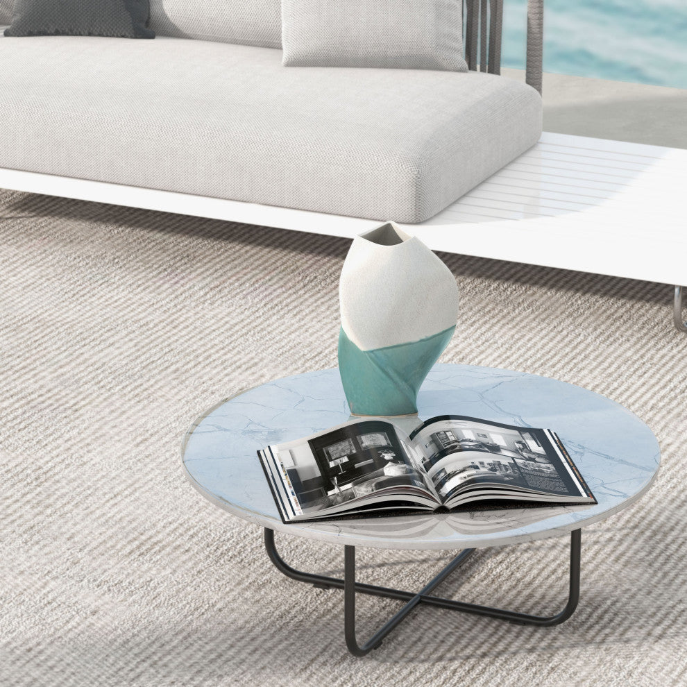 Timor 12" Ceramic Table Vase