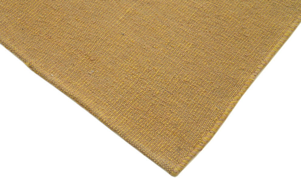 Rug N Carpet - Handmade Oriental 4' 7'' x 6' 7'' Decorative Wool Kilim Rug
