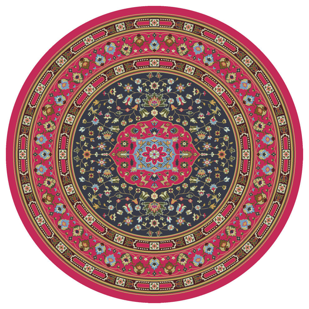 Zanza, Rose, 8' Round