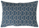 Surya Solid Bold II SDB-004 22"x22" Pillow Kit, Dark Blue/Cream