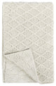 Kosas Home Porter 100% Cotton 50"x70" Throw, Ivory