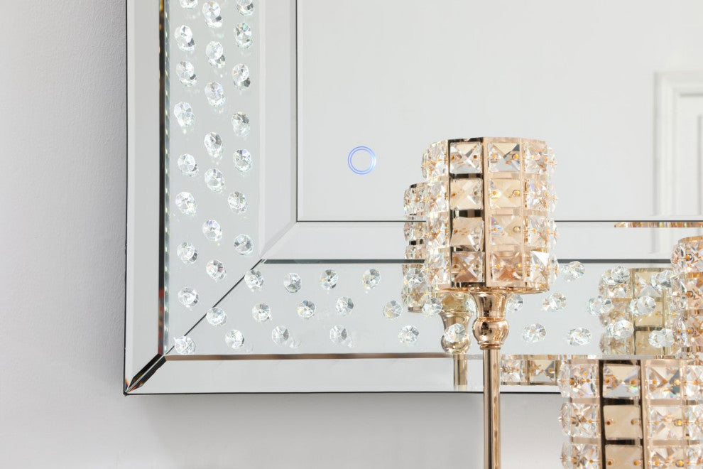 Rudy 36"x60" LED Crystal Mirror