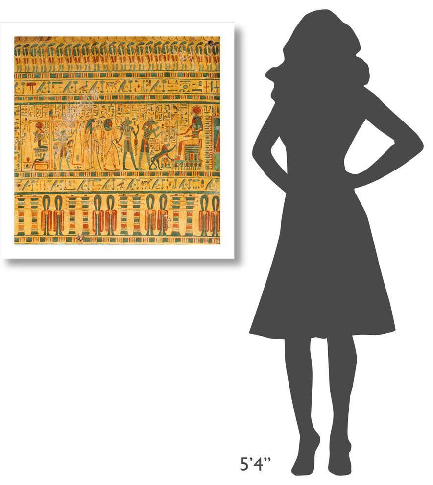 "Coffin of Bakenmut (exterior detail), c. 1000-900 BC" Paper Art, 31"x32"