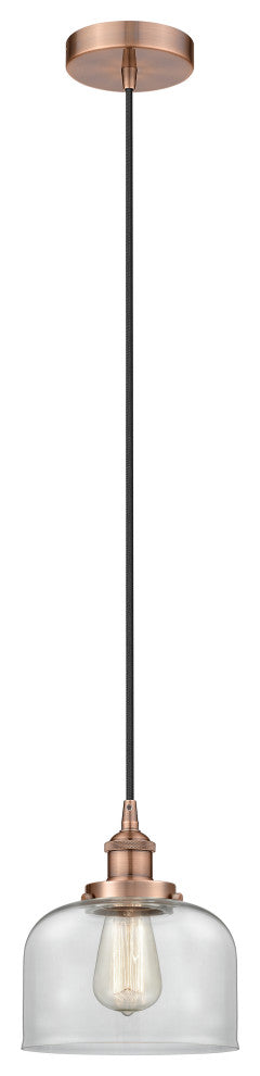 Innovations 616-1PH-AC-G72 1-Light Mini Pendant, Antique Copper
