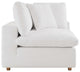 Commix Down Filled Overstuffed 6-Piece Sectional Sofa, Pure White