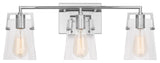 Crofton 3 Light Bath, Chrome