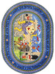Kid Essentials Rug, Humpty Dumpty, 7'8"x10'9" Oval