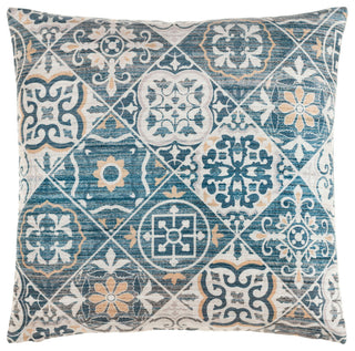 Surya Valla Vaa-002 Beige Pillow Shell With Polyester Insert 18"H X 18"W