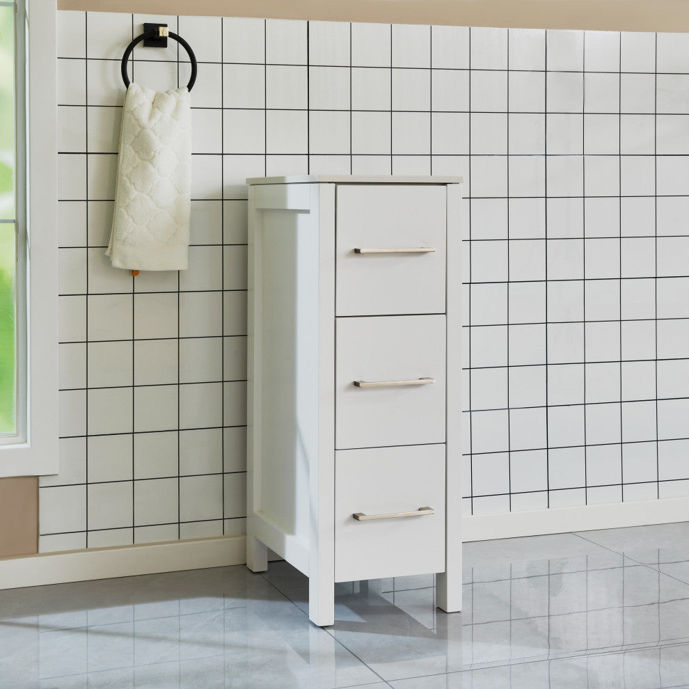 Vanity Art Vanity Cabinet, 12", White