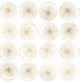 Goodbye Moon Metallic Gold Peel and Stick Wallpaper
