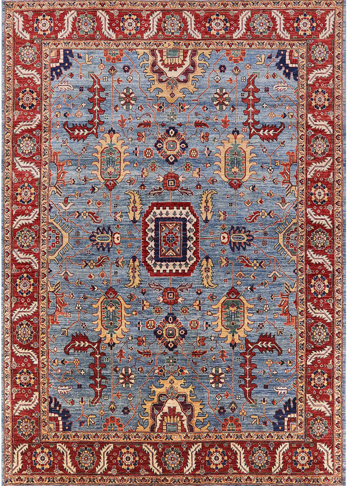 Ahgly Company Indoor Rectangle Mid-Century Modern Area Rugs, 8' x 12'