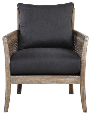Uttermost Encore Dark Gray Armchair