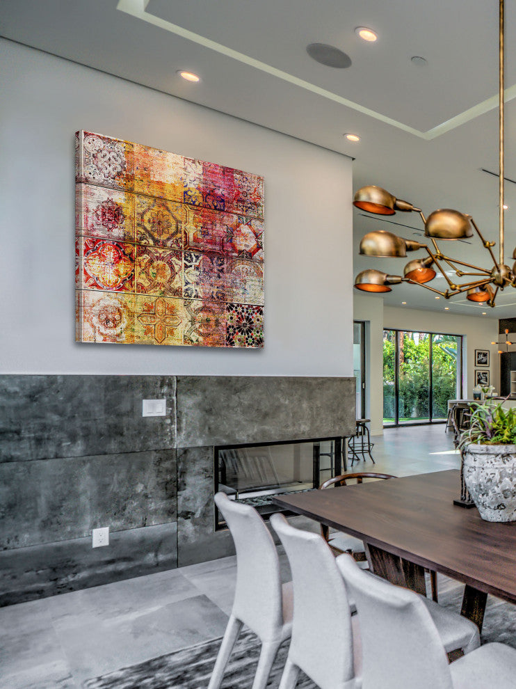 "Nador" Fine Art Canvas Print, 32"x32"