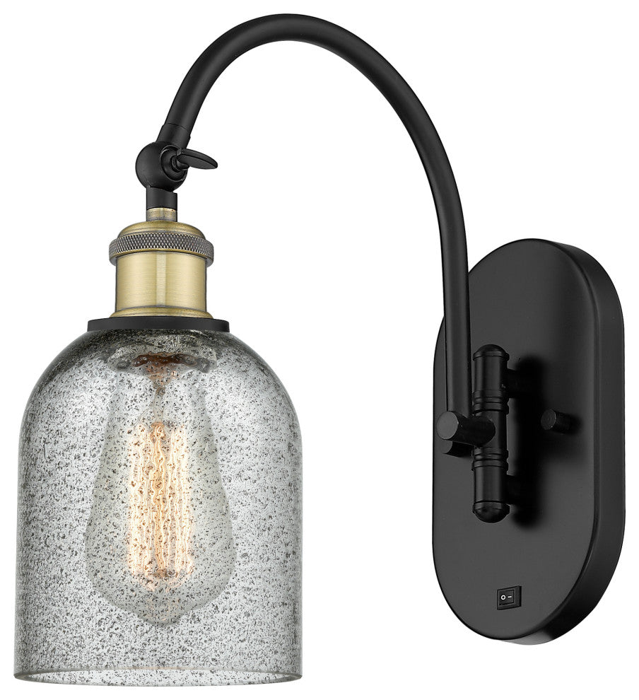 Innovations 518-1W-BAB-G257 1-Light Sconce, Black Antique Brass