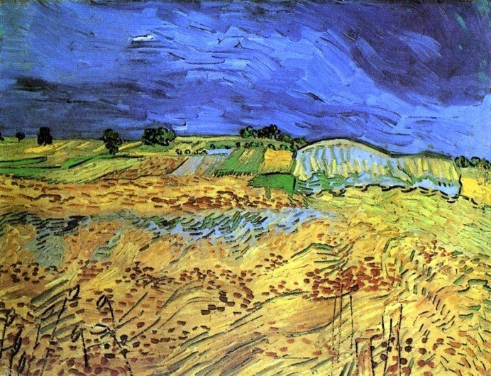 Vincent Van Gogh The Fields Wall Decal