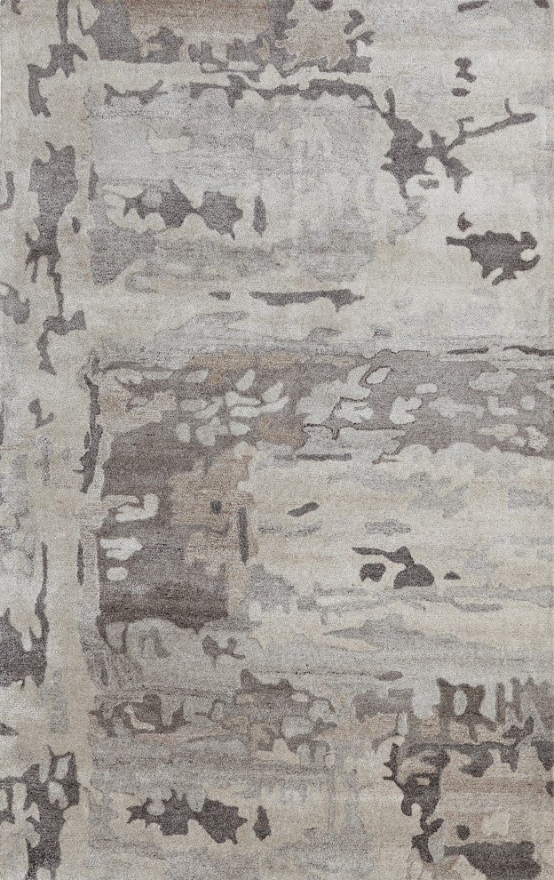 Posh 7808-719 Area Rug, Gray, 4''x6''